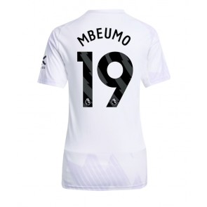 Manchester United Bryan Mbeumo #19 Segunda Equipación Mujer 2025-26 Manga Corta